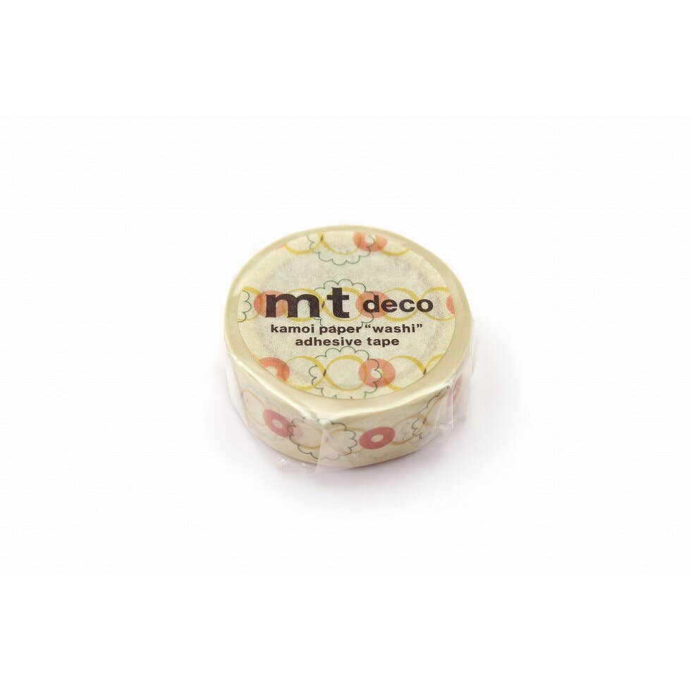mt Washi Tape - Retro Design Button