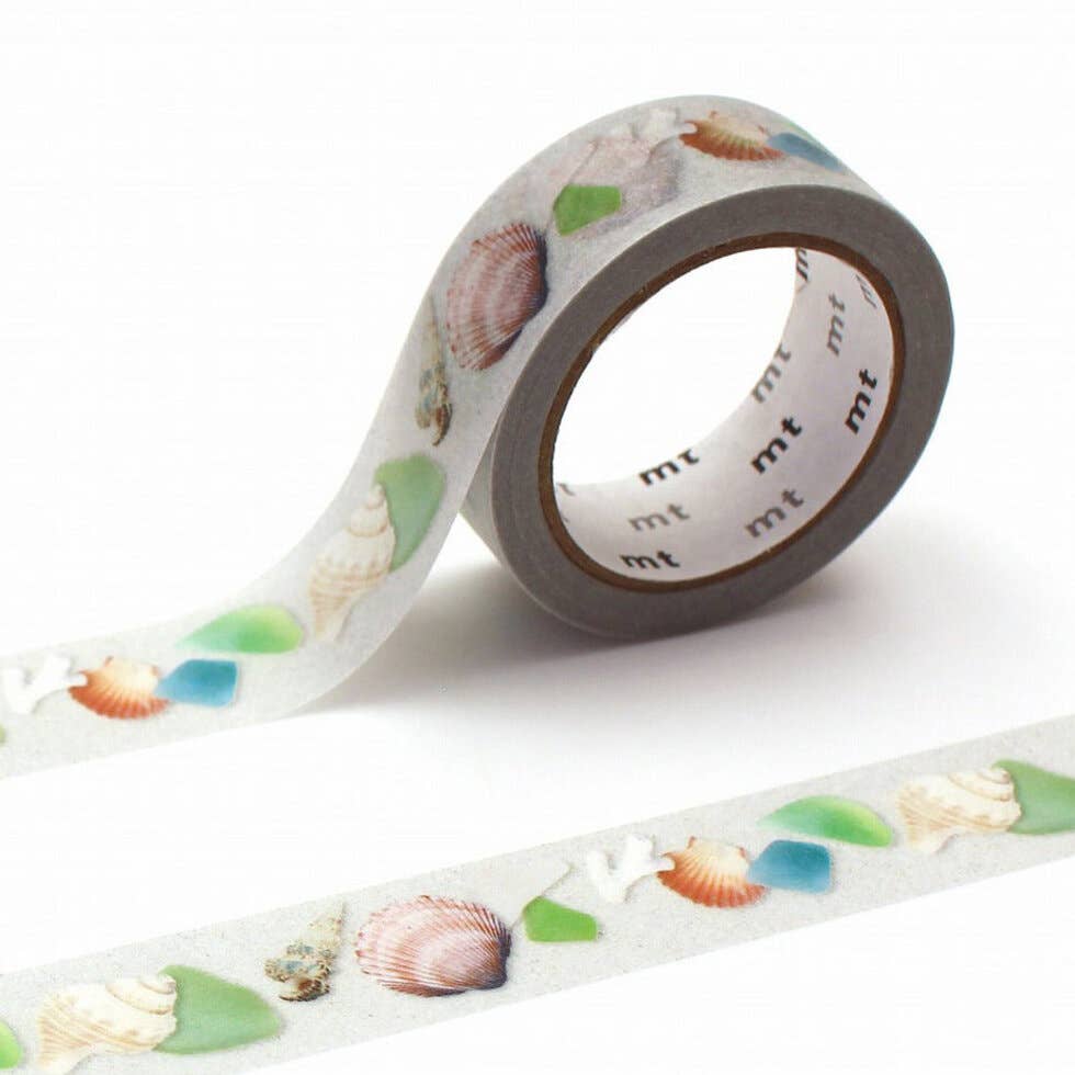 mt Washi Tape - Sea Glass and Shells