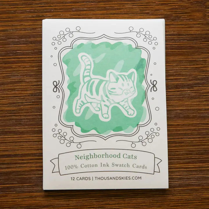 Neighborhood Cats Ink Cards