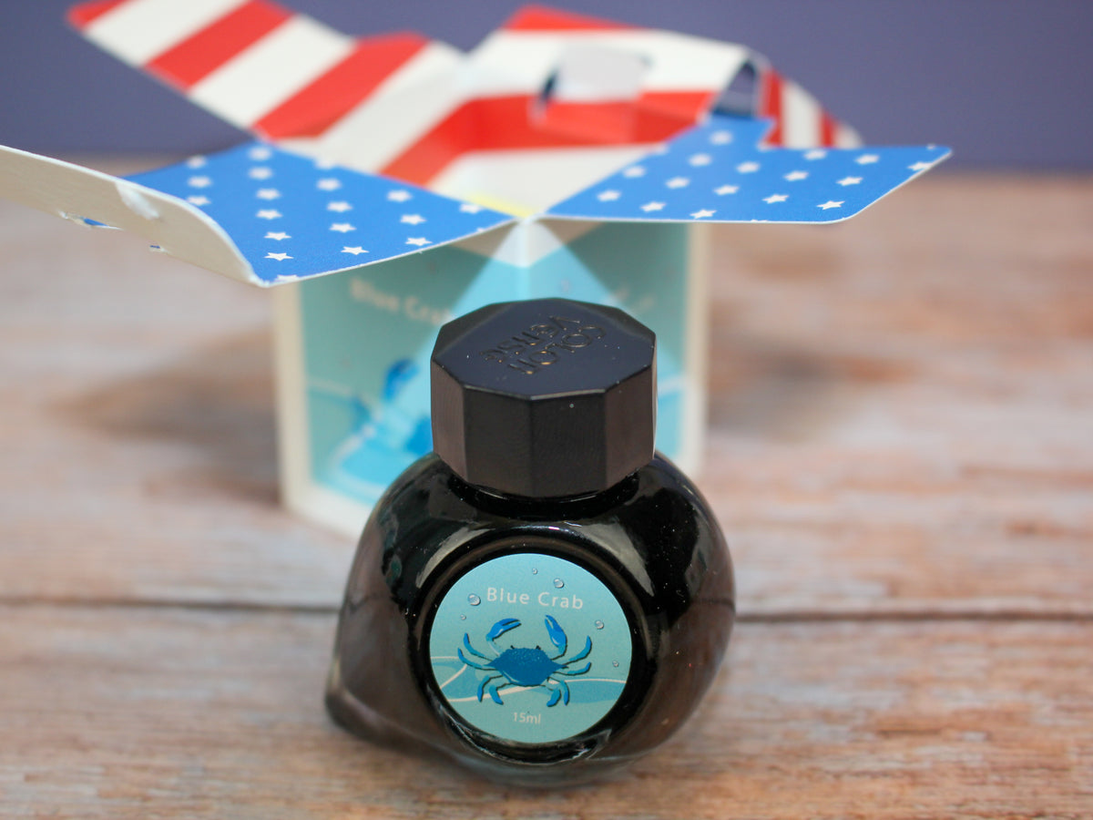 Colorverse Blue Crab Fountain Pen Ink