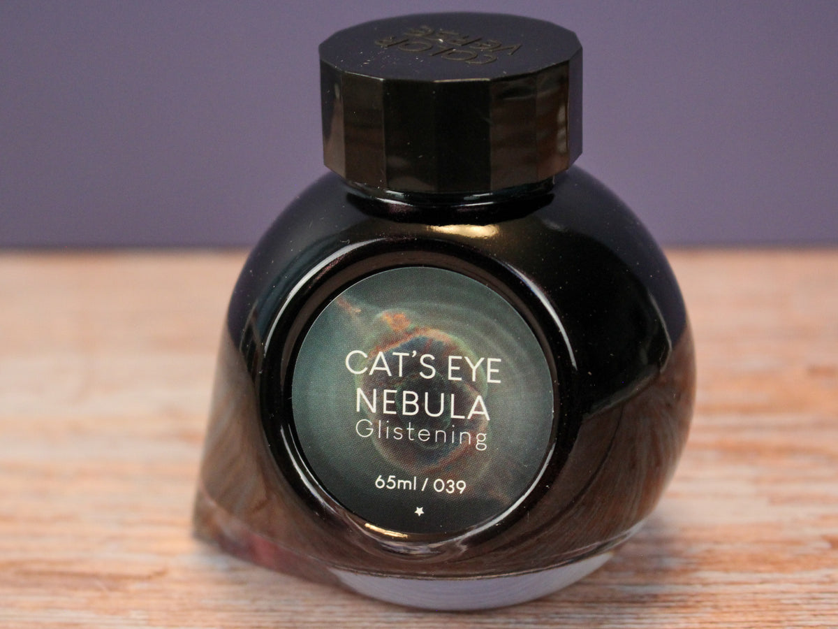 Colorverse Cat's Eye Nebula Glistening Fountain Pen Ink