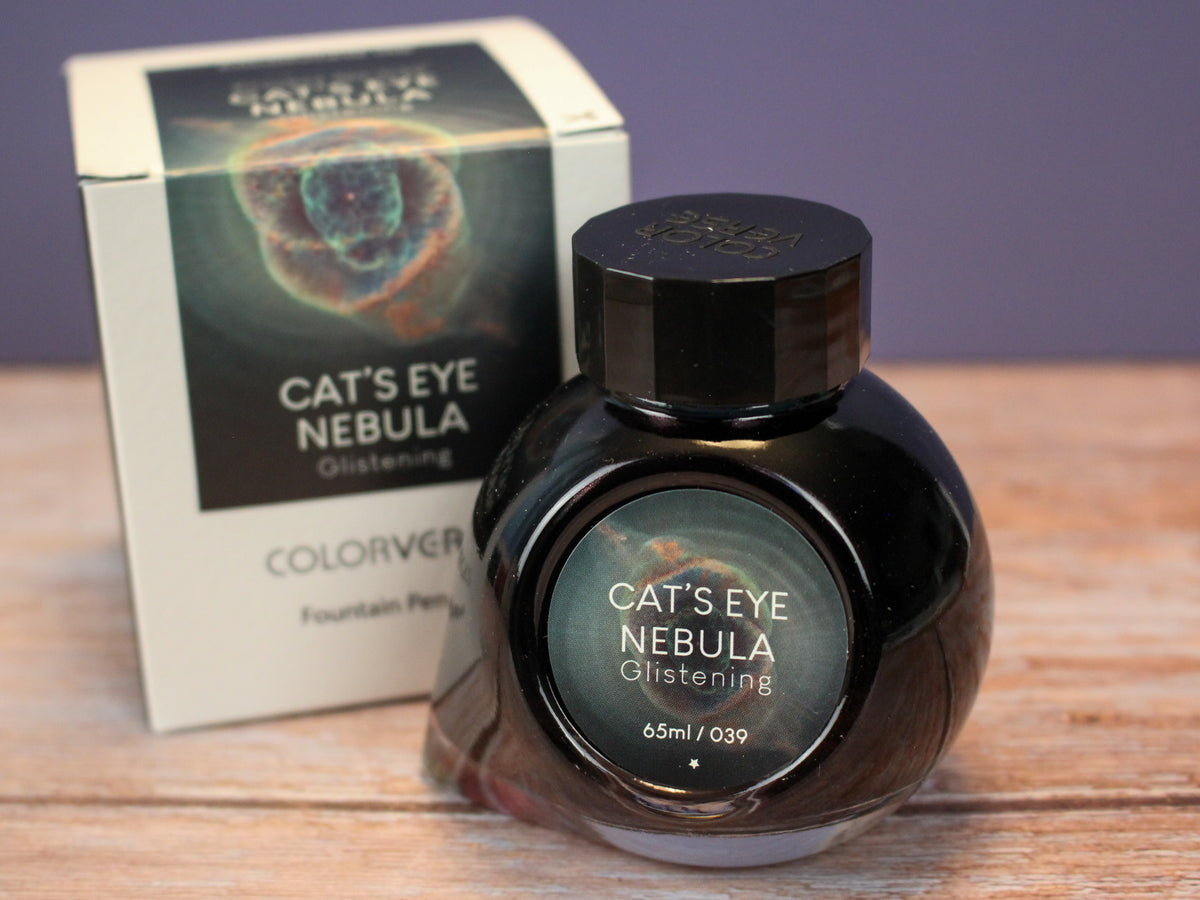 Colorverse Cat's Eye Nebula Glistening Fountain Pen Ink