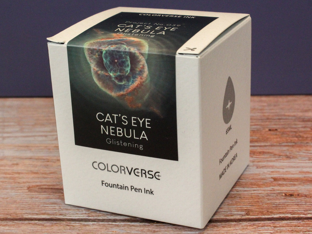 Colorverse Cat's Eye Nebula Glistening Fountain Pen Ink
