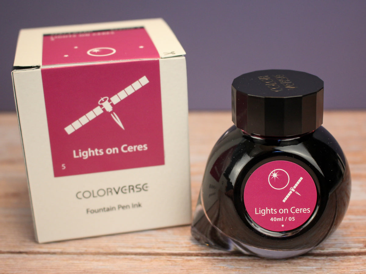Colorverse Lights on Ceres Season 1 Fountain Pen Ink