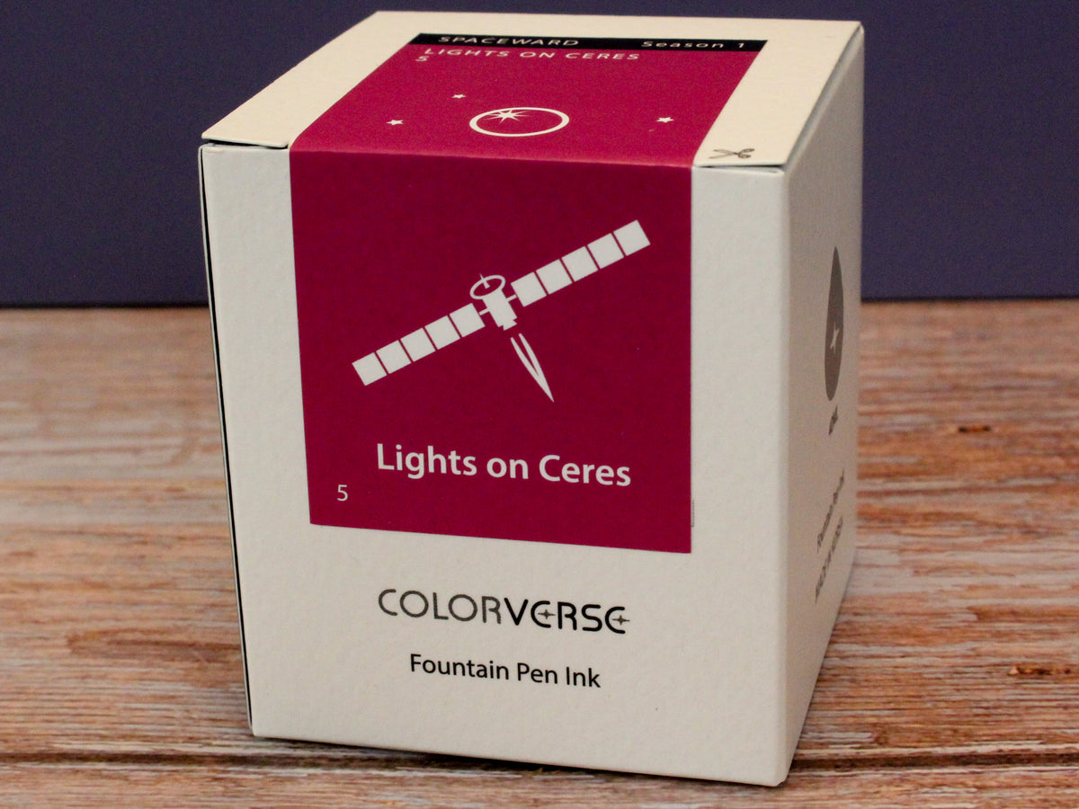 Colorverse Lights on Ceres Season 1 Fountain Pen Ink