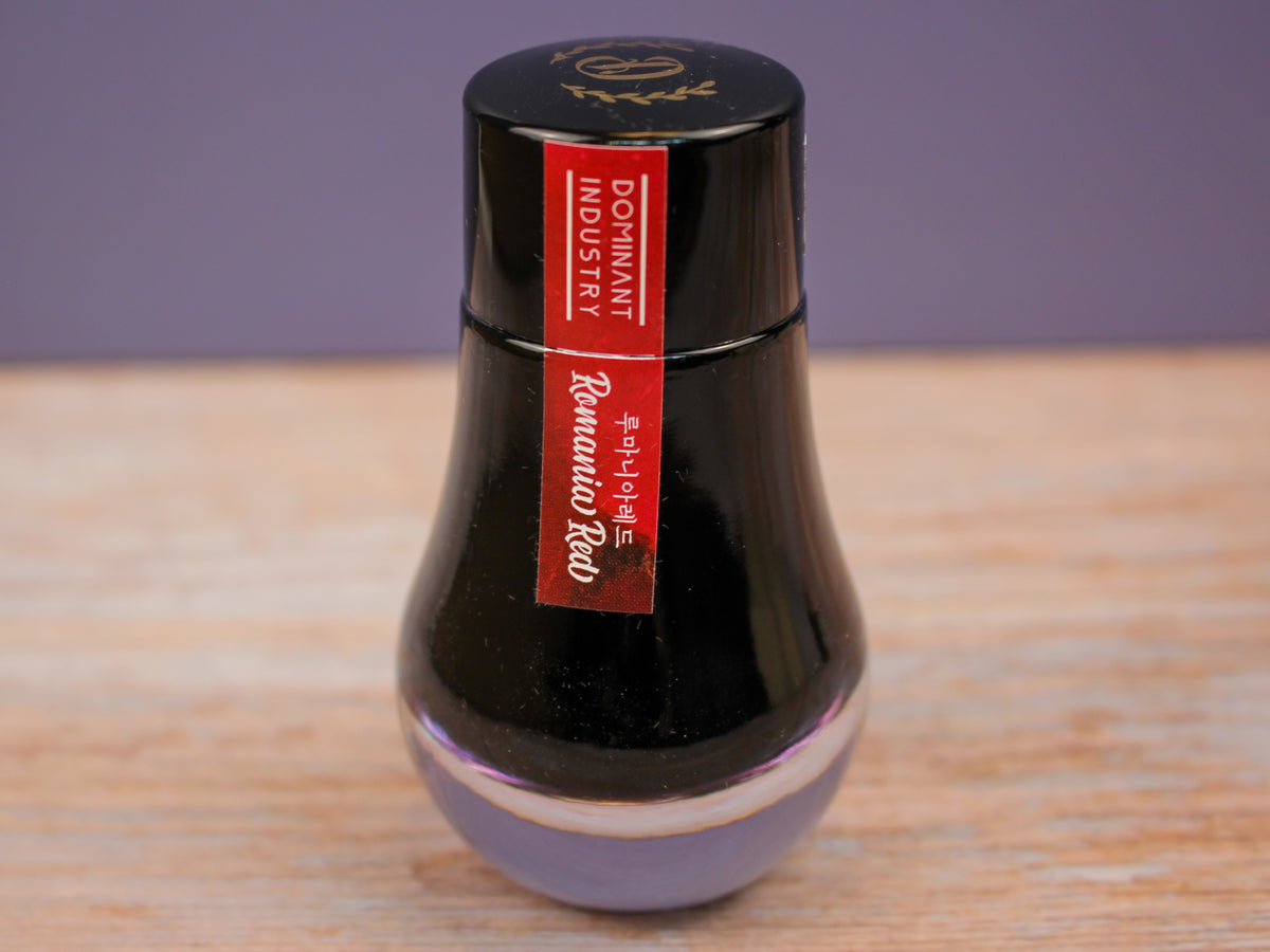 Dominant Industry Romania Red Fountain Pen Ink