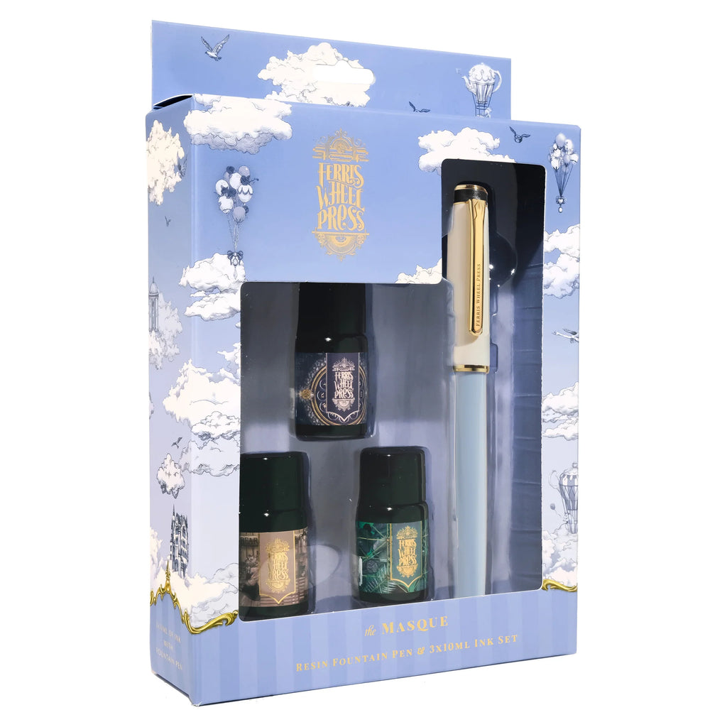 The Masque Resin Pen & Ink Set - 3 Colors