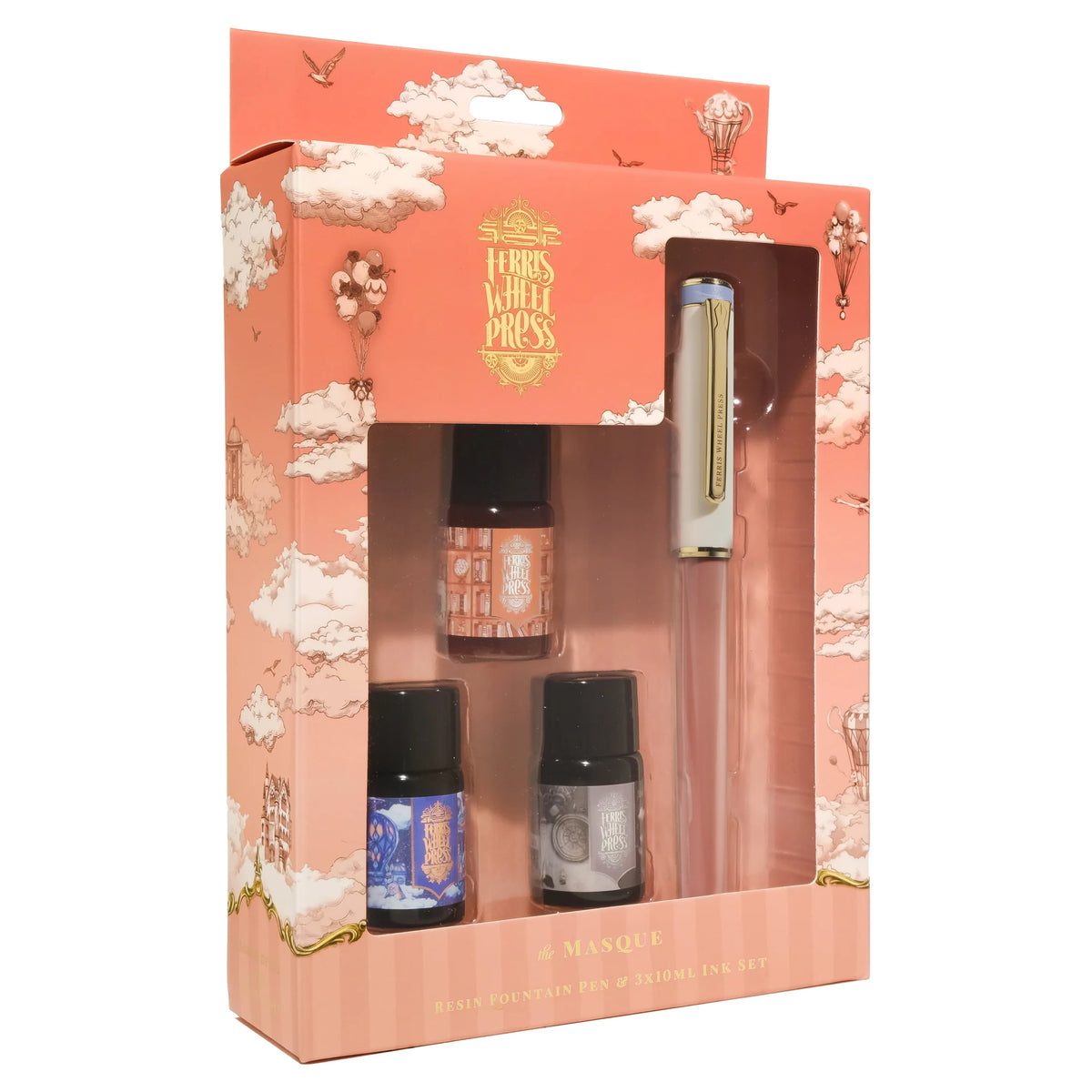 The Masque Resin Pen & Ink Set - 3 Colors