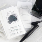 Wearinguel Ink Swatch Cards - Ink Bottle - Vertical