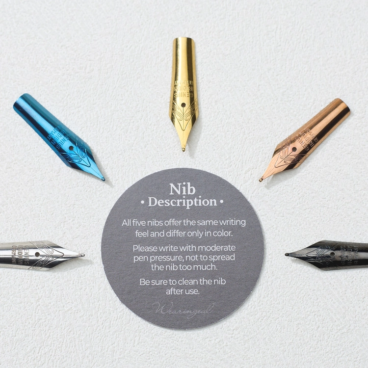 Wearinguel Pure Flow Writer's Nibs