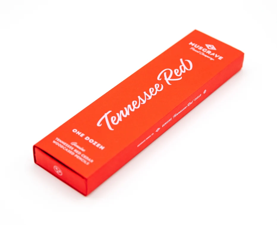 Musgrave Tennessee Red Wooden Pencils