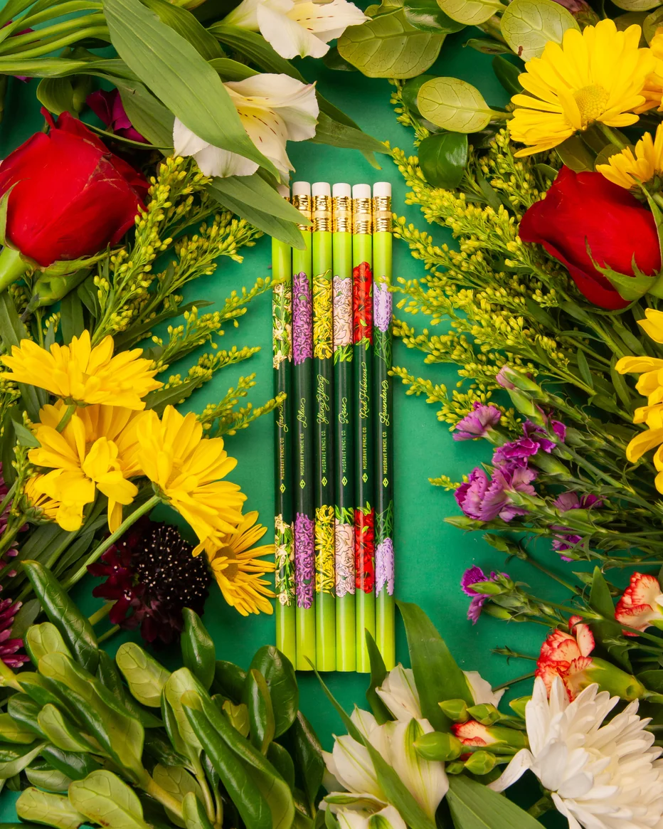 Musgrave One Dozen Floral Scented Pencils