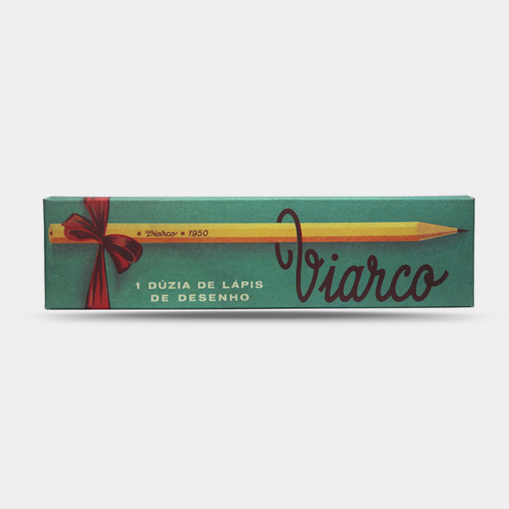 Viarco 1950 Yellow Wooden Pencil