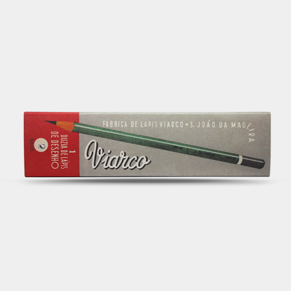 Viarco 3000 Wooden Pencil - Assorted Metallic Sheen - Round