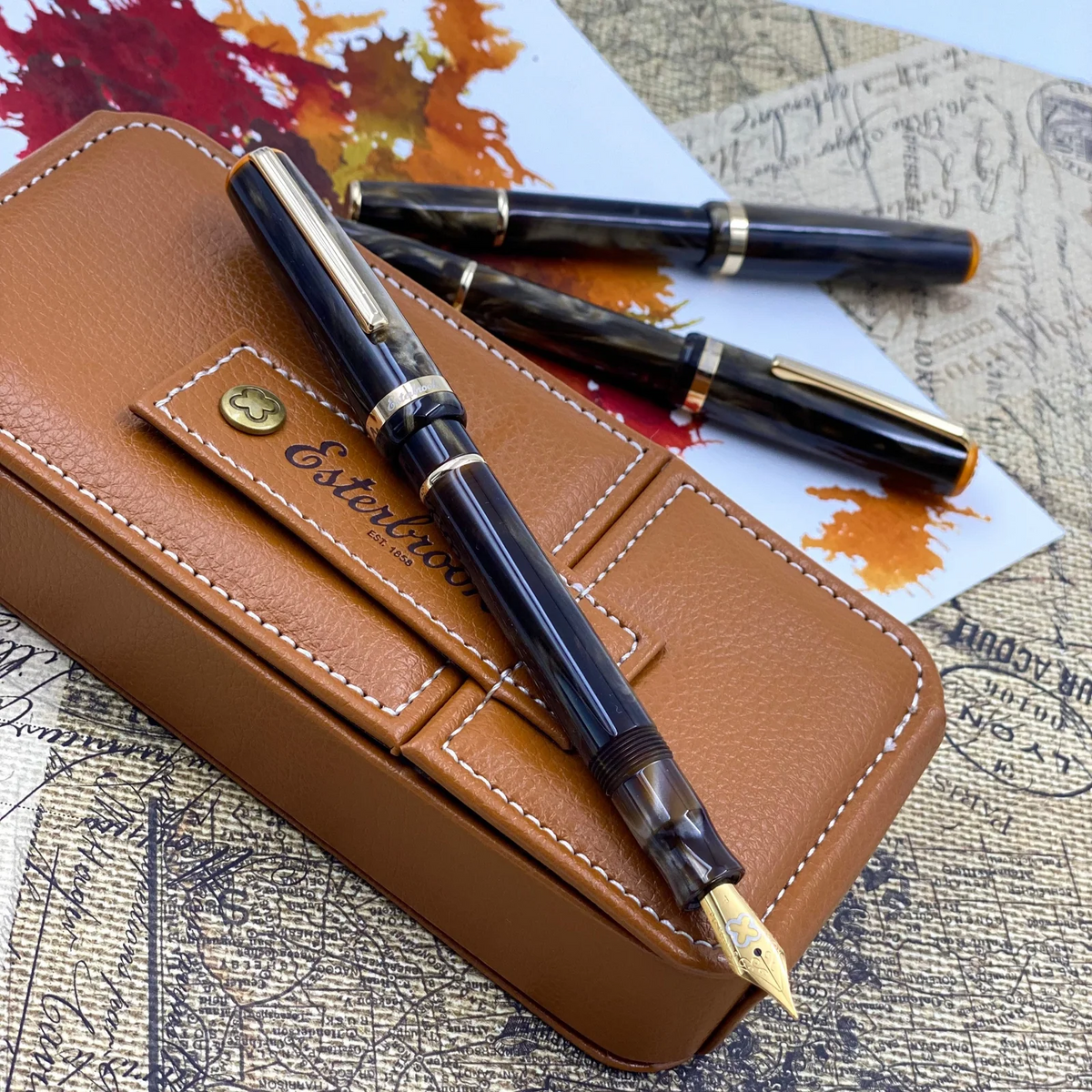 Esterbrook Pumpkin Latte JR Fountain Pen