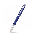 Sheaffer 100 Glossy Blue with Chrome Trims Fountain Pen - Medium