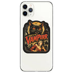Halloween Humor Vampurr Retro High Quality Vinyl Sticker