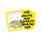 Book Read Funny Humor Lit Cute High Quality Vinyl Sticker