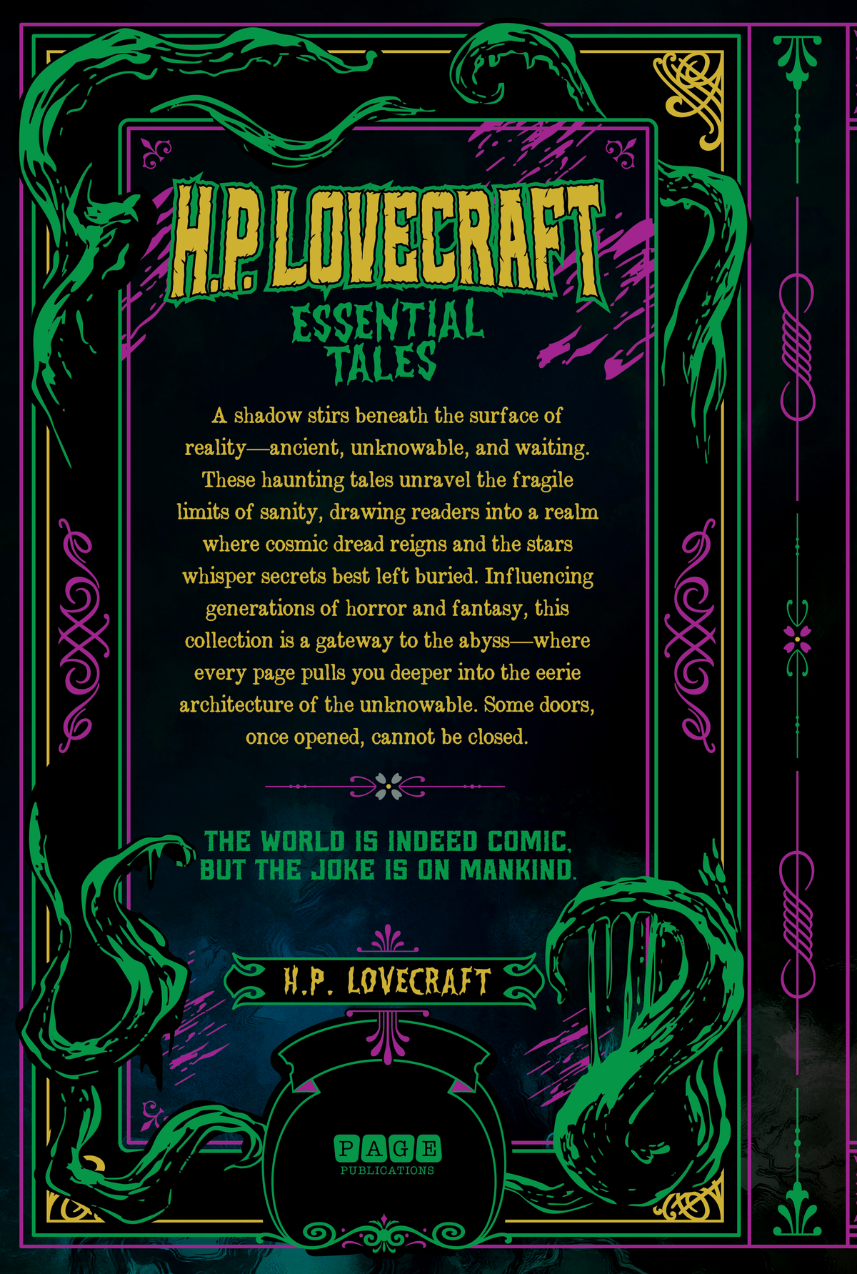 Literary Experience: H.P. Lovecraft: Essential Tales