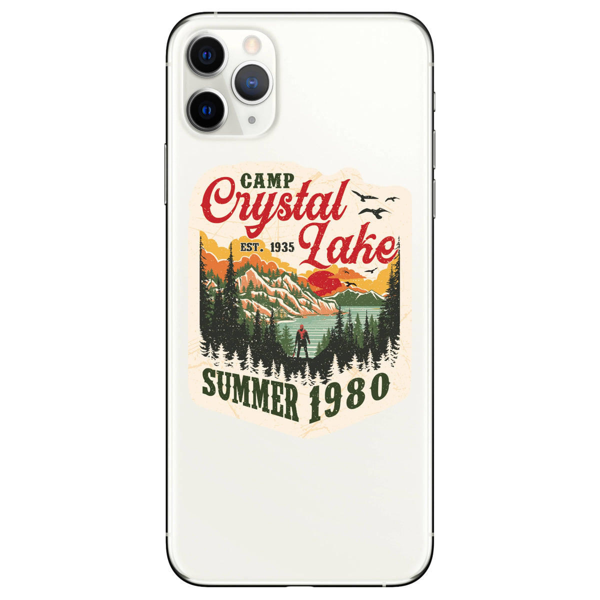 Retro Horror Movie High Quality Vinyl Sticker