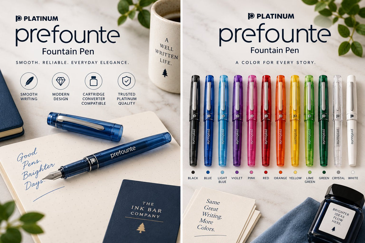 Platinum Prefounte Fountain Pen