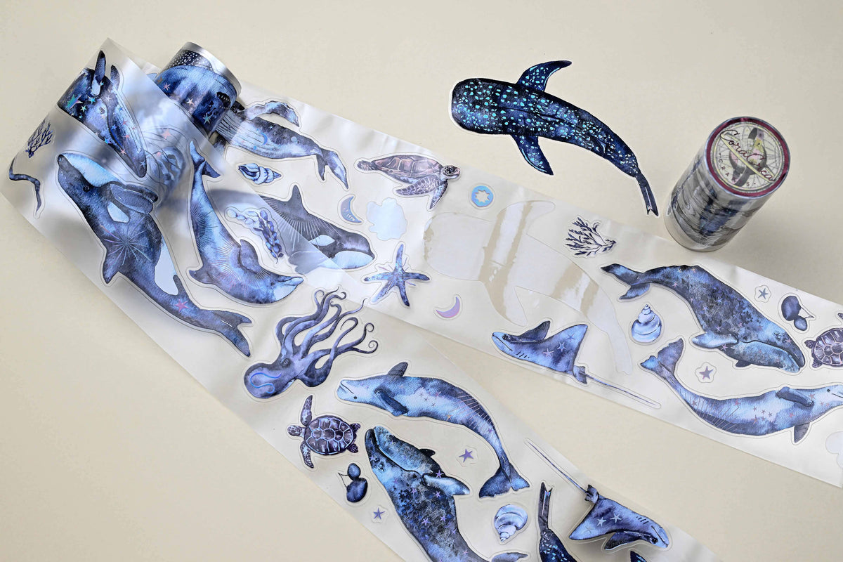 Mystical Ocean Transparent Tape (XL)