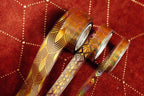 Art Deco Gold Ornament Transparent Tape Set