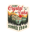 Retro Horror Movie High Quality Vinyl Sticker