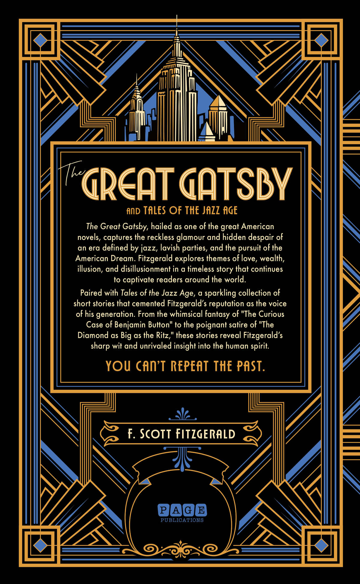 Literary Experience: The Great Gatsby & Tales of the Jazz Age with Journal