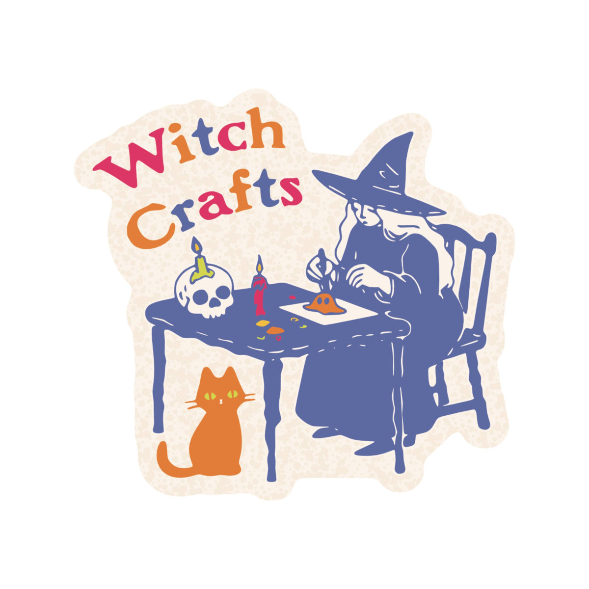 Witch Crafts Adorable Humor High Quality Vinyl Sticker