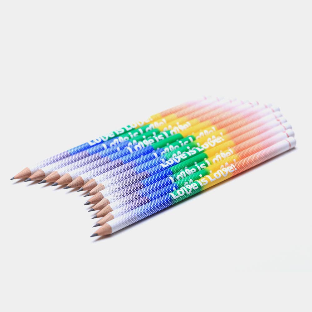 Love is Love Pencil 2pk