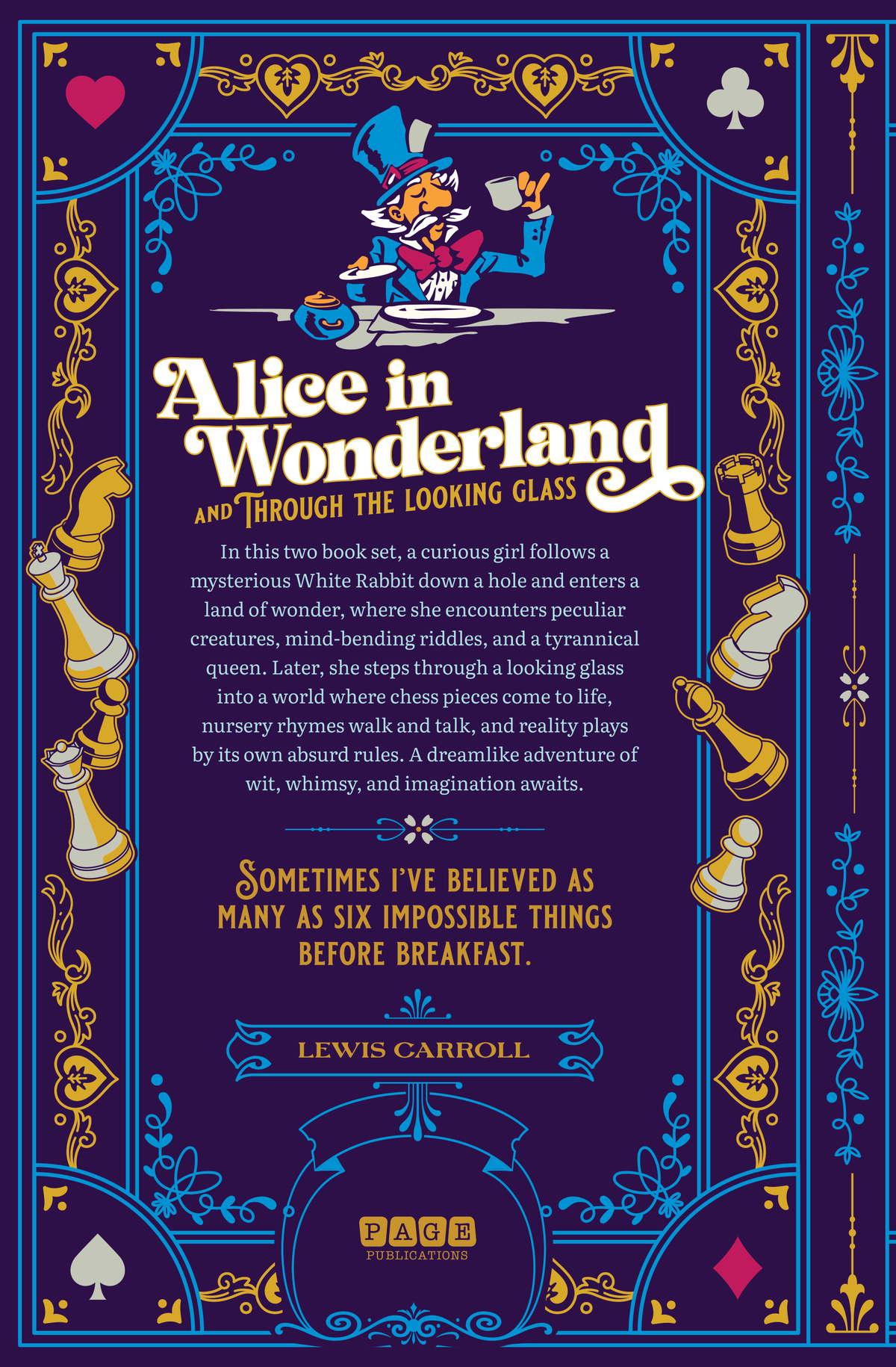 Literary Experience: Alice in Wonderland & Through the Looking-Glass